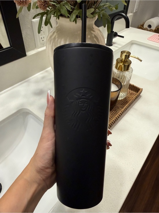 Starbucks Other - Starbucks Black Matte Tumbler